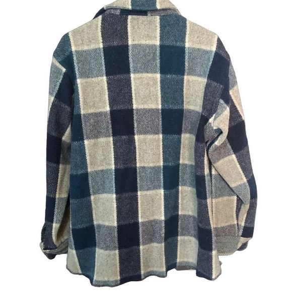 Vintage Woolrich Plaid Wool Shacket - Picture 2 of 8